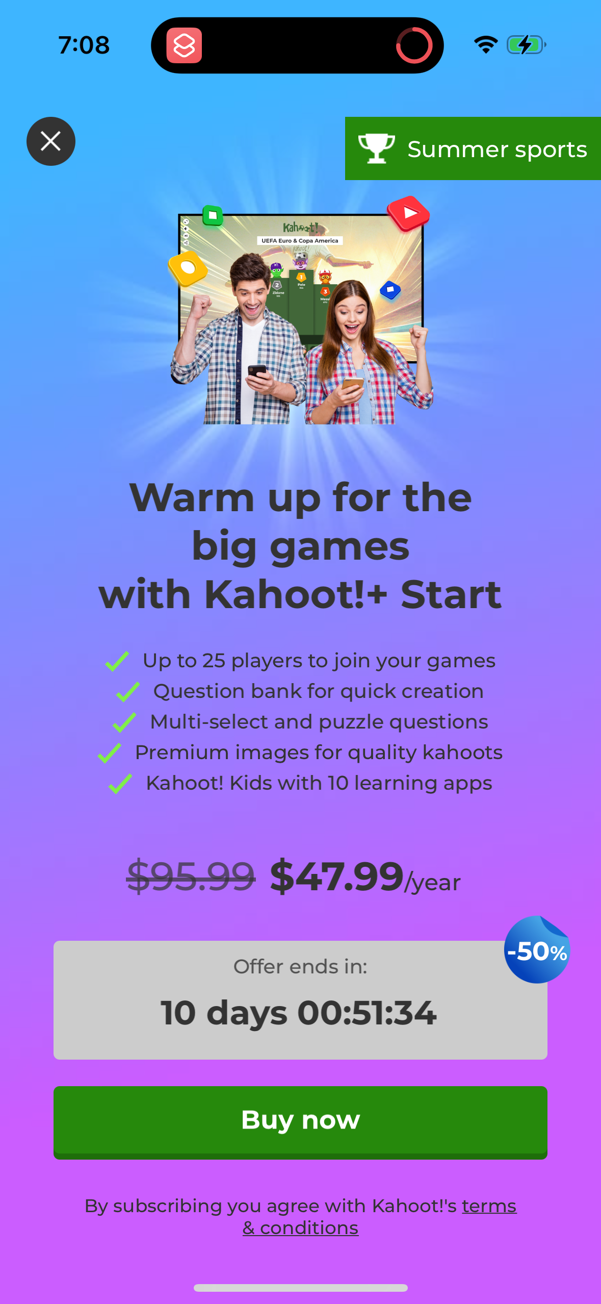 kahoot app screenshot 49